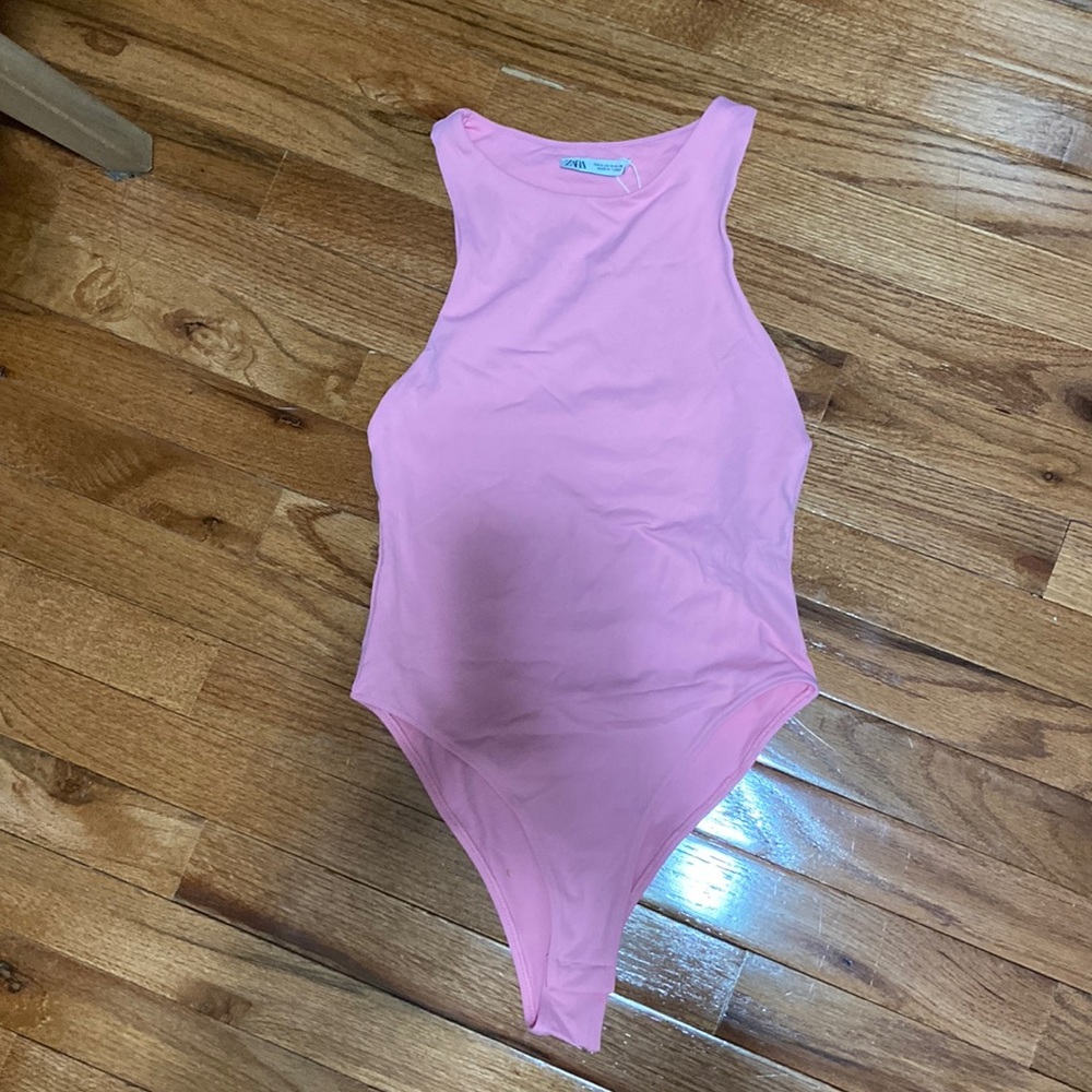Zara halter neck bodysuit
